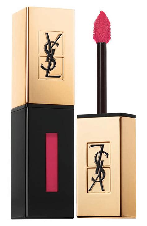 ysl glossy stain lip 218|ysl le nu lipstick.